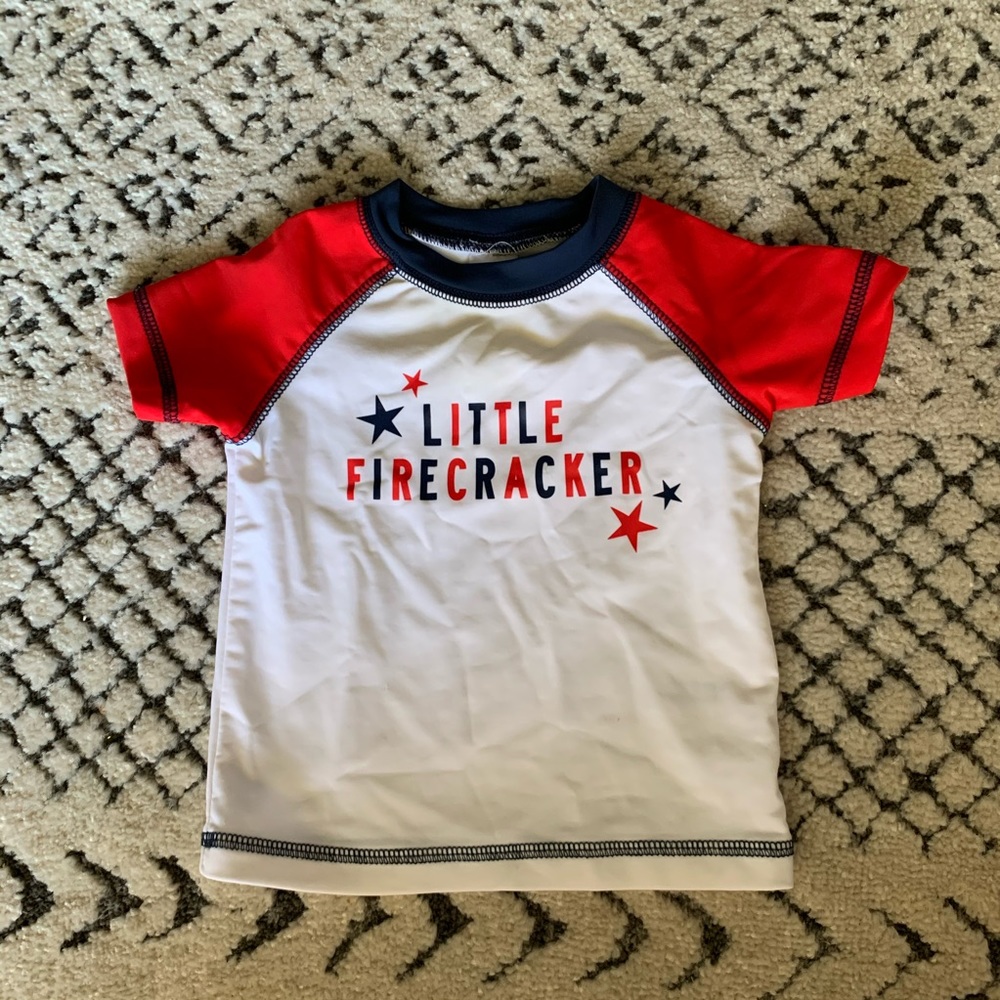 Baby boy rash guard